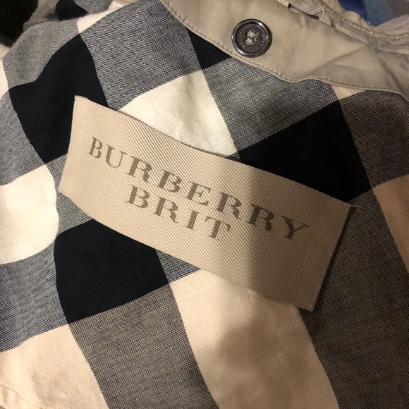 Burberry Brit trench coat size 2 - Picture 4 of 7